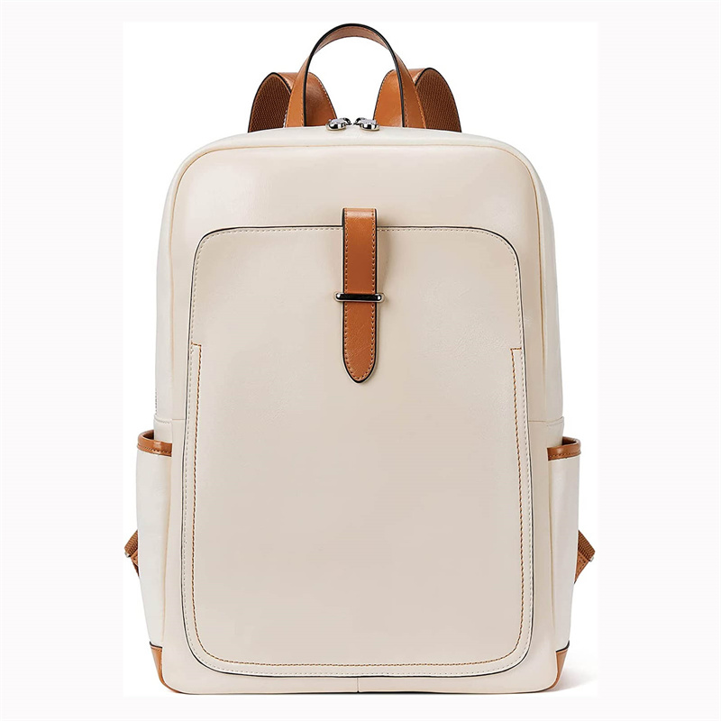 Ladies Leather Laptop Backpack