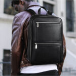 Why ODM’s Black Leather Backpack is the Ideal Travel Companion