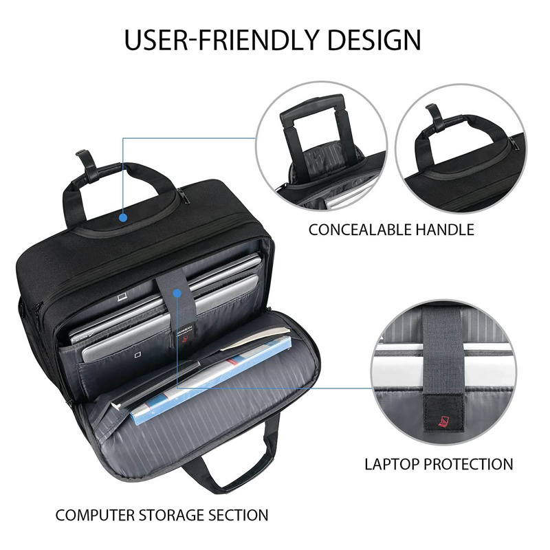 Laptop Carrying Case with Wheels