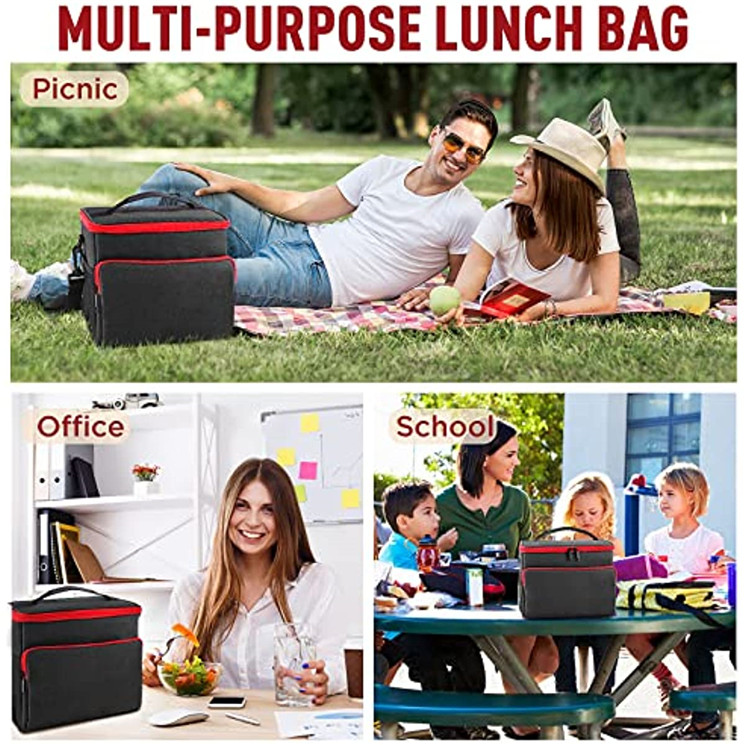 Men & Women Insulated Lunch Cooler Bag