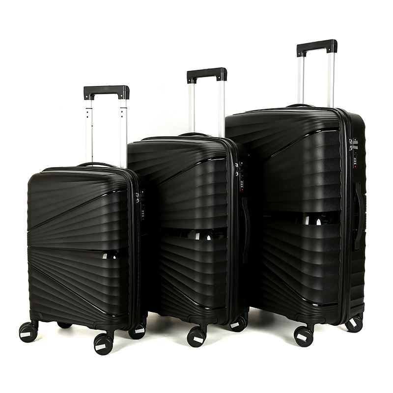 3 piece luggage set with tsa locks