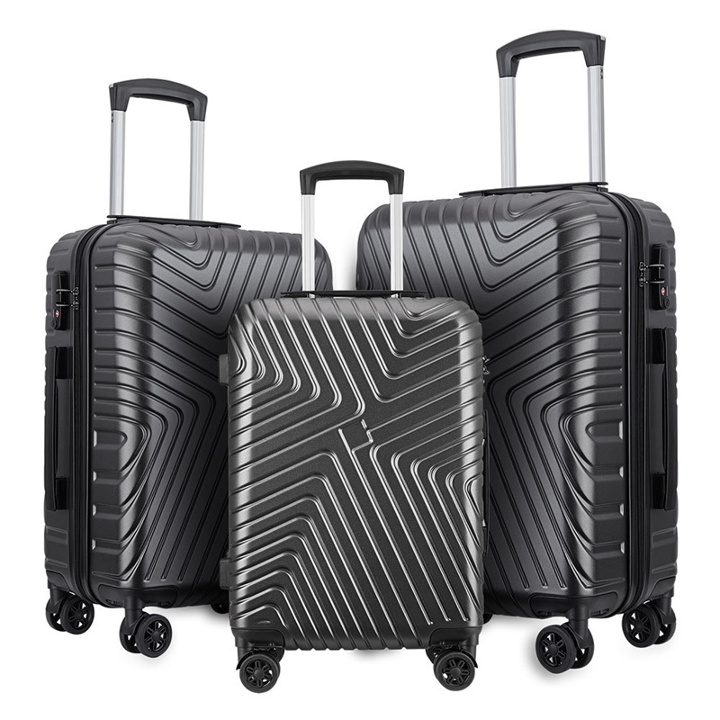 trolley bag carry-on suitcases abs luggage set