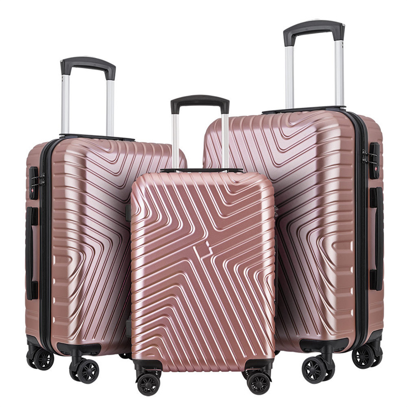 trolley bag carry-on suitcases abs luggage set