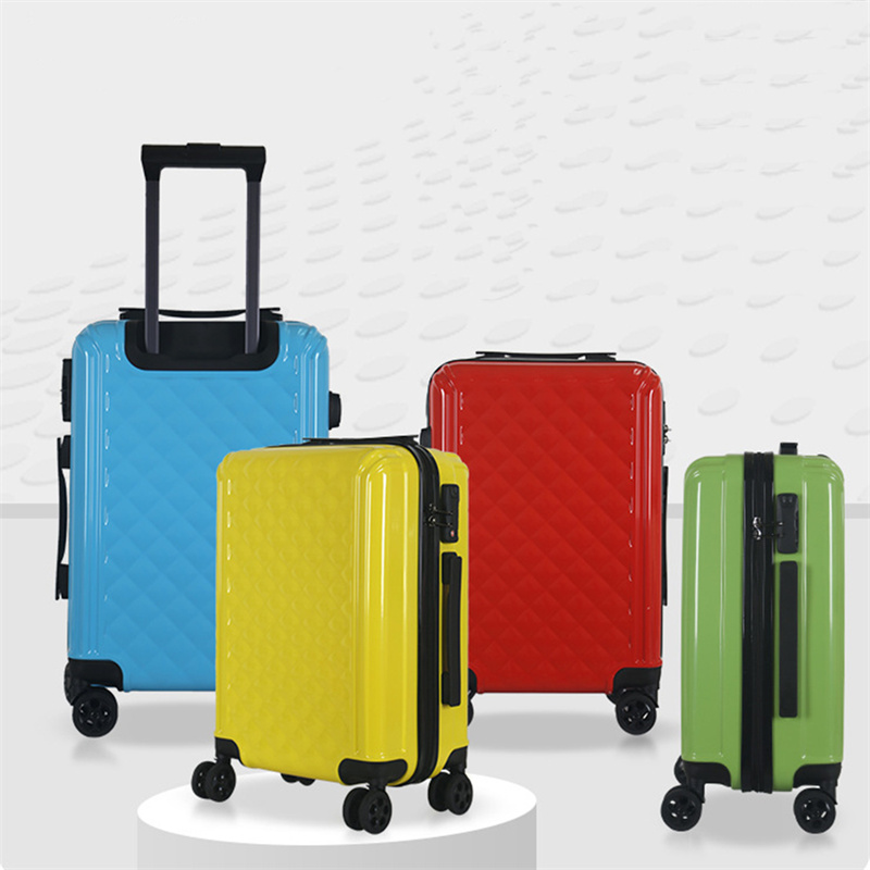 travelling bags luggage trolley set suitcase