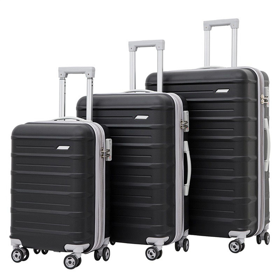 luxury 3-piece hard shell luggage